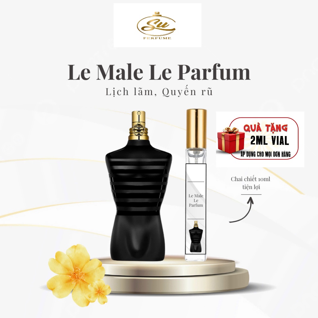 [Auth] Le Male Le Parfum |Ultra Male |JPG Le Male Elixir Parfum |Nước hoa nam| Su Perfume 10ml 20ml 