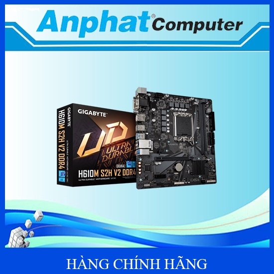 Mainboard Gigabyte H610M S2H V2 DDR4 (Bulk) Socket LGA1700 - Hàng Chính Hãng