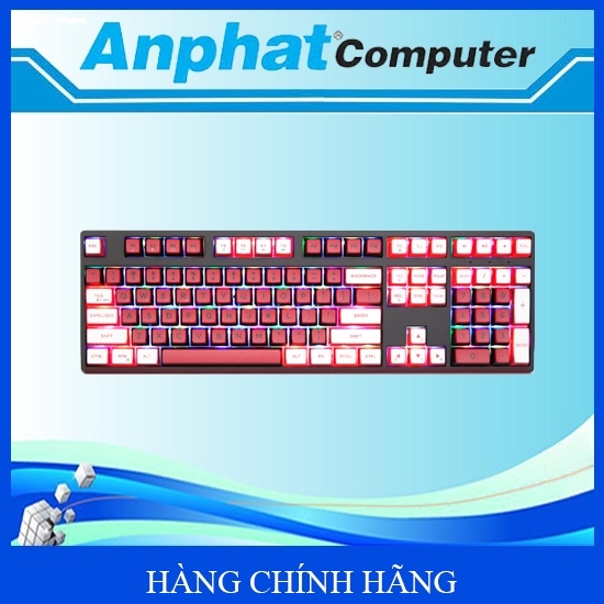 Bàn phím cơ không dây Newmen GM1080 G-Pro Silver/ G-Pro Yellow - Hàng Chính Hãng