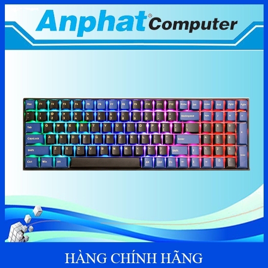 Bàn phím cơ không dây Newmen GM1000  (Trăng &Mây)  Kailhbox Red Axis - Hàng Chính Hãng