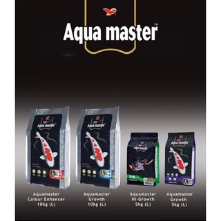 Cám Aquamaster cao cấp cá koi 10KG Staple - growth - hi growth - color chính hãng