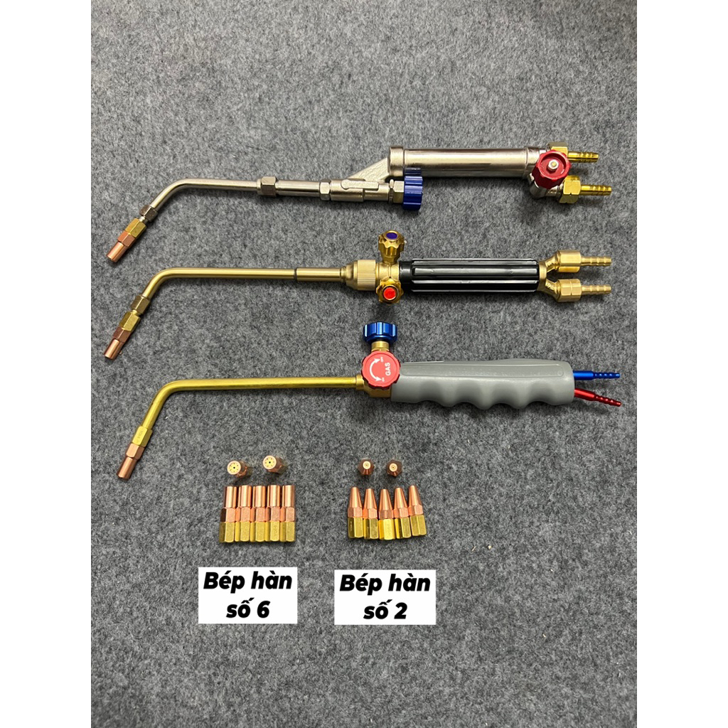 Bép hàn H01-6 cao cấp Ren 7mm - Chống nổ đầu khi hàn