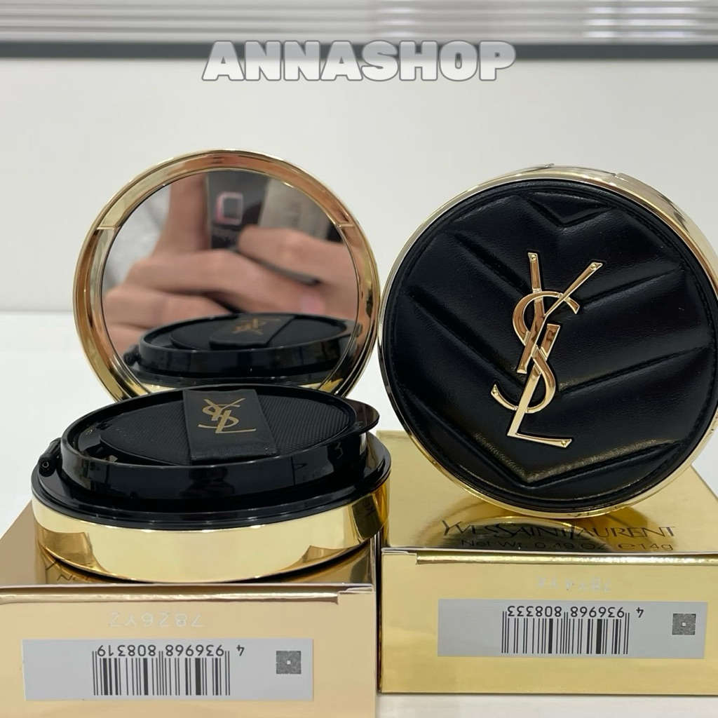 [CHÍNH HÃNG] Phấn Nước Cushion YSL vỏ da đen