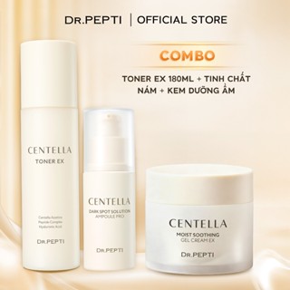 [Combo Thanh Xuân] Nước Hoa Hồng Dưỡng Da 180ml, Tinh Chất Trắng Da Dark Spot 30ml Và Kem Dưỡng Ẩm Dr.Pepti 70ml