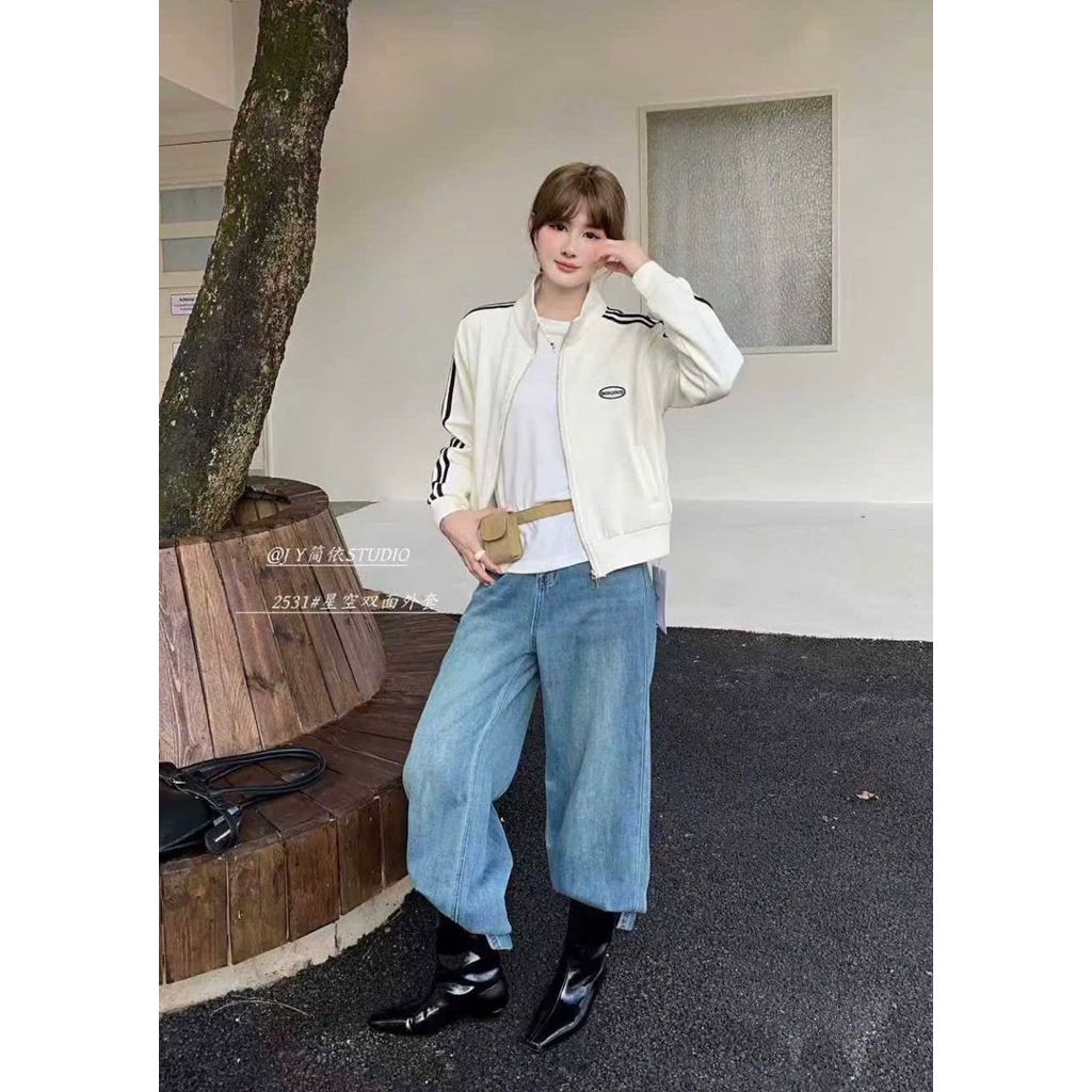 ÁO KHOÁC NỈ 2 DA 4 MÀU