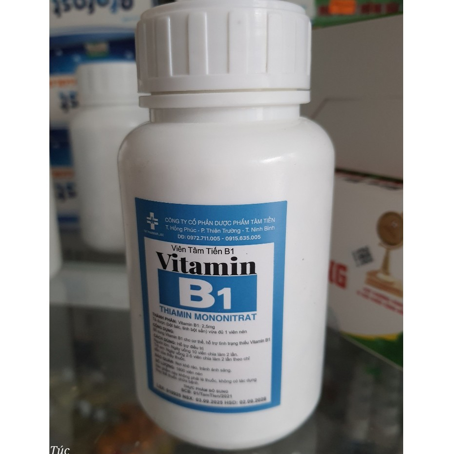 Deal Sốc B1- 1800 Viên 💯 Bổ Sung Dinh Dưỡng Giá Hời, Chuẩn ISO 22000.