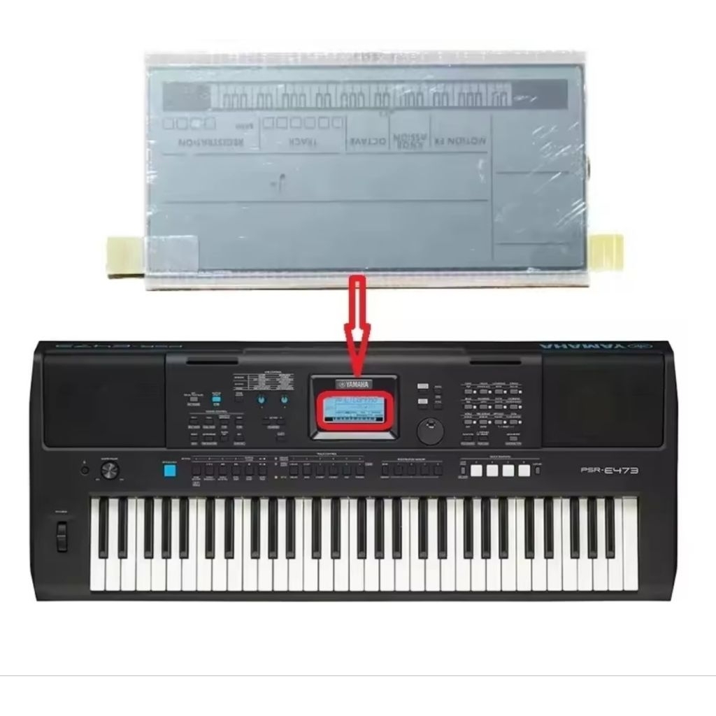 Màn hình Yamaha PSR E-473 , EW-425