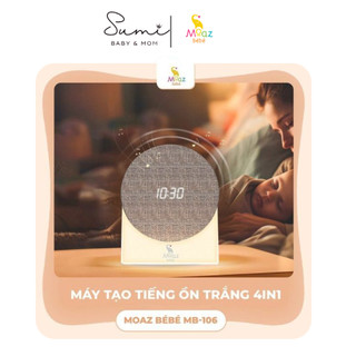 Máy tạo tiếng ồn trắng có nhiều chức năng Moaz BéBé MB106