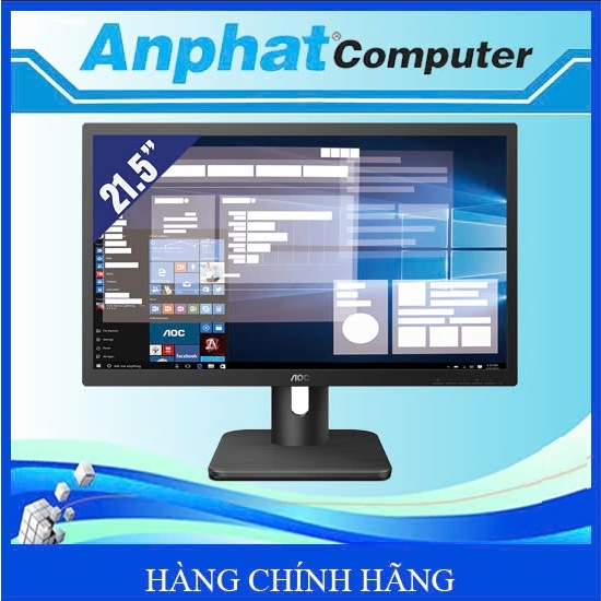 Màn hình LCD AOC 22E1H (21.5inch/1920 x 1080/TN/60Hz/5 ms) - Hàng Chính Hãng