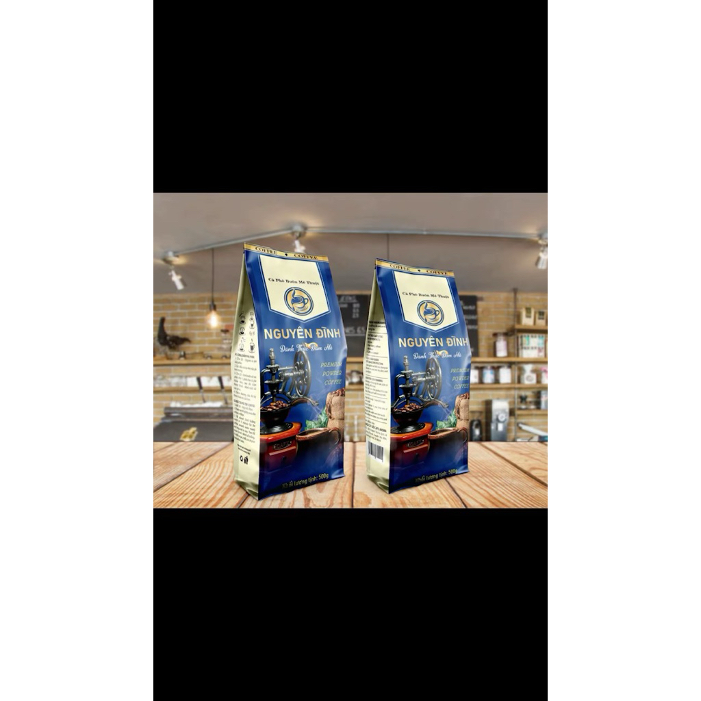 1 kg cafe nguyên đình (2 goi 500gr) pha phim