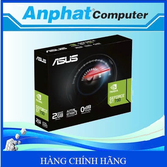 Card màn hình VGA ASUS GT730 2GB DDR3 OC DVI/VGA/HDMI - Hàng Chính Hãng