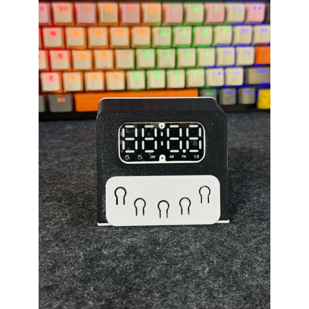 Box in 3D Đồng Hồ kiêm loa bluetooth