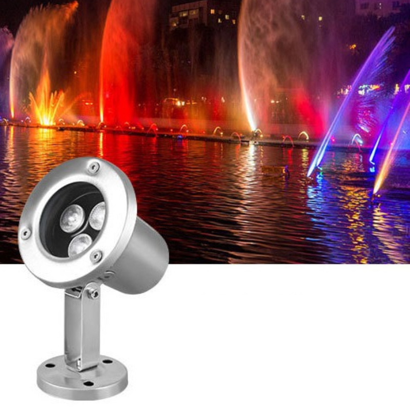 Đèn Led Âm Nước 3W Chiếu Pha Cho Hồ Cá