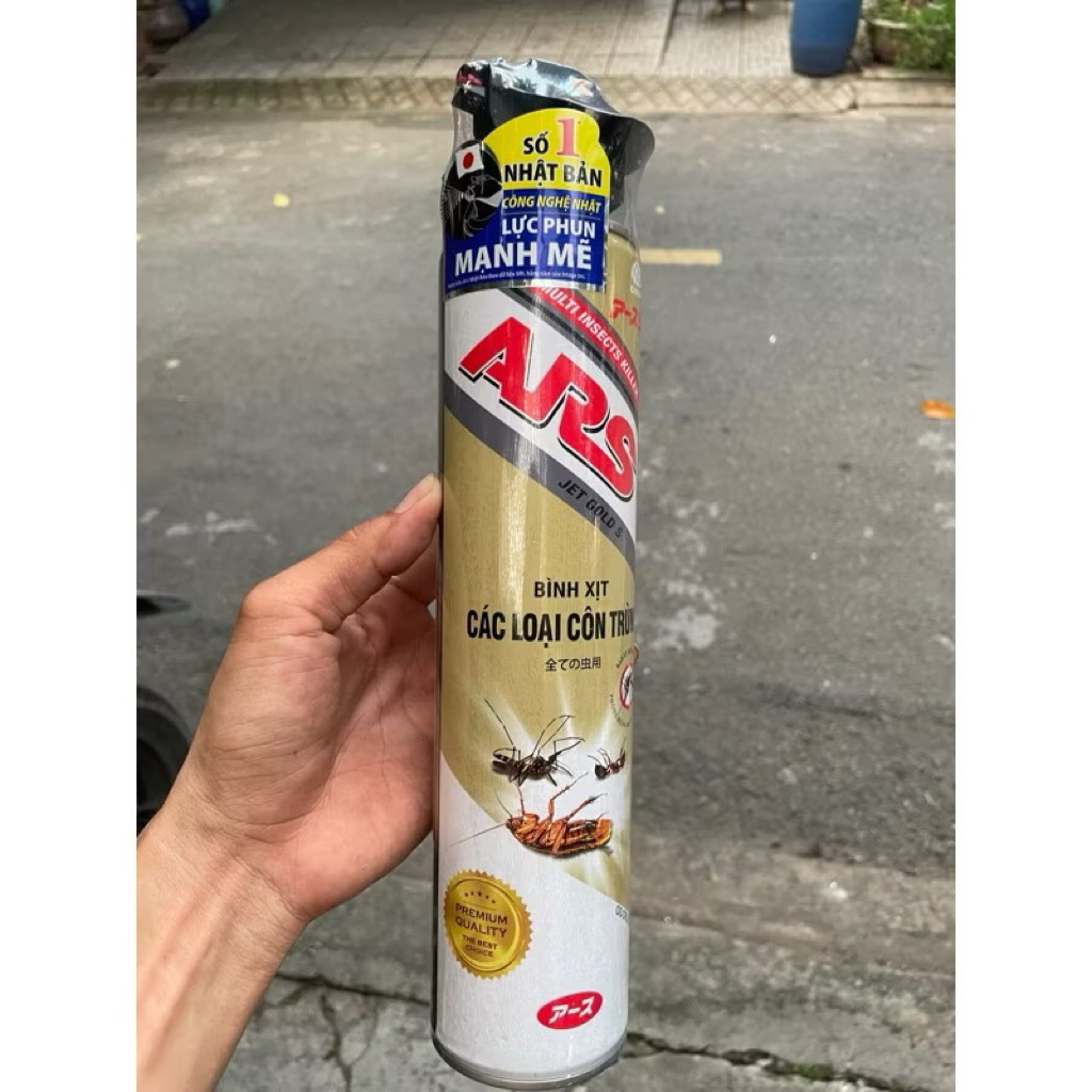 Bình xịt côn trùng xịt muỗi ARS/Raid cực mạnh diệt 7 loại côn trùng