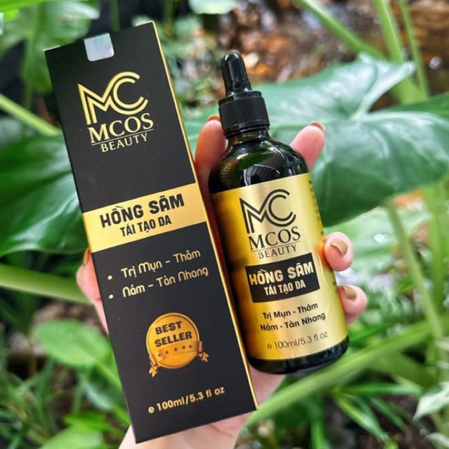 [ MCSKIN ] SERRUM HỒNG SÂM - TÁI TẠO DA CĂNG BÓNG , MỊN MÀNG 