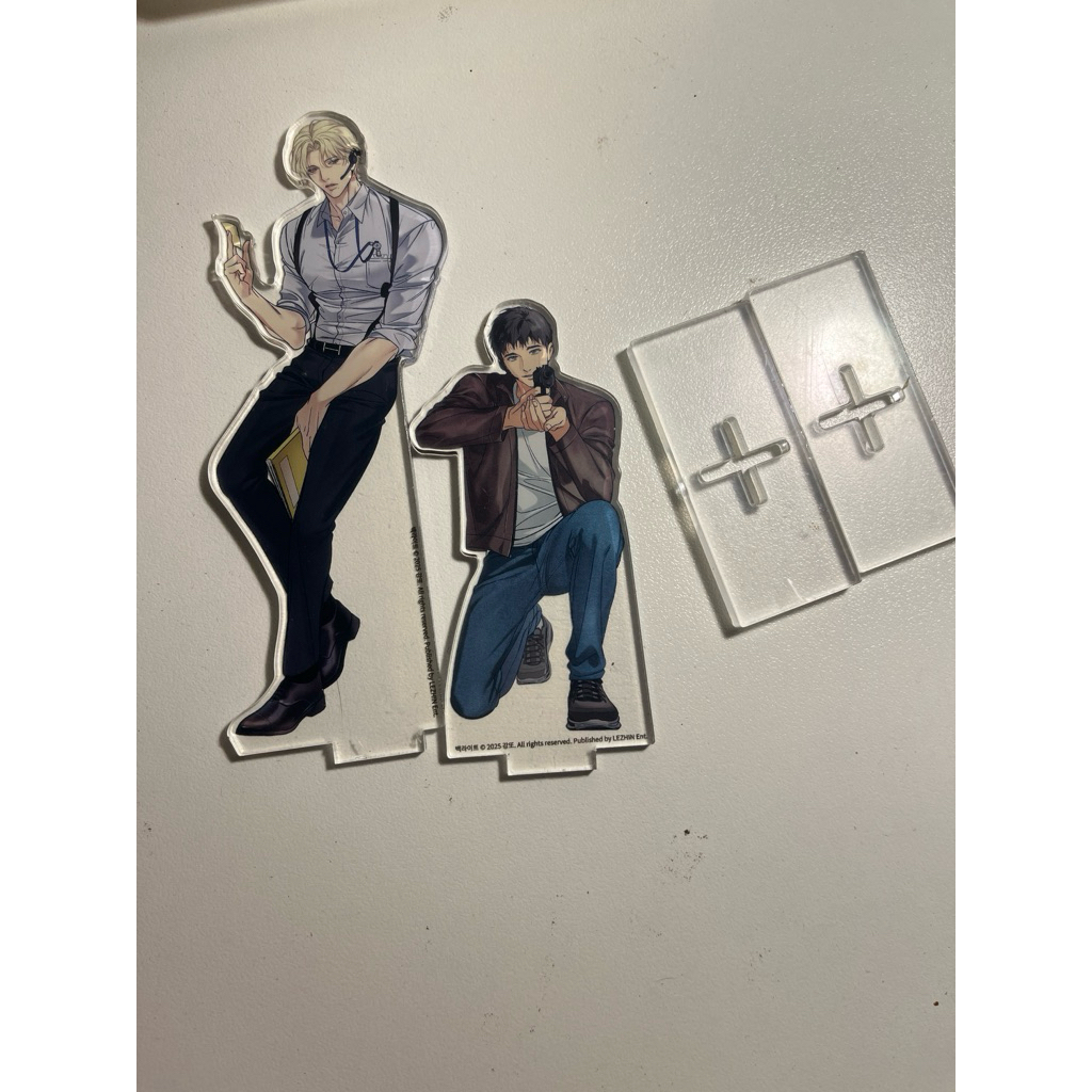 [OFF/CHÍNH HÃNG] SET STANDEE ĐÔI SEOIN,YEONGWOON BACKLIGHT SET LỊCH MANHWA LEZHIN 2025