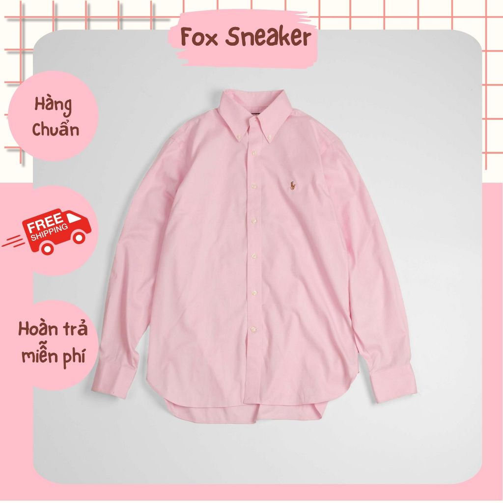 Sơ Mi Ralph Hồng | Fox Sneaker