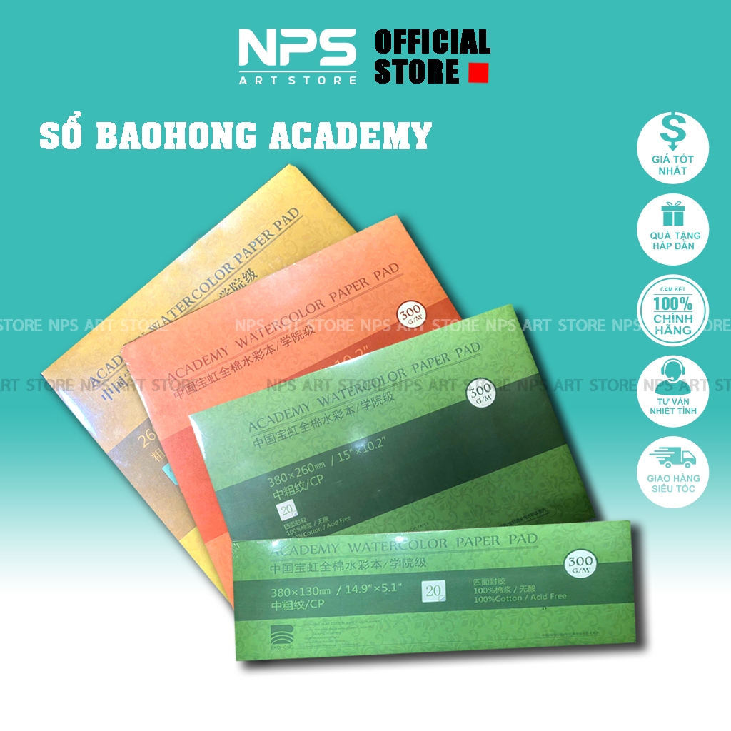 Sổ Baohong Academy 100% cotton