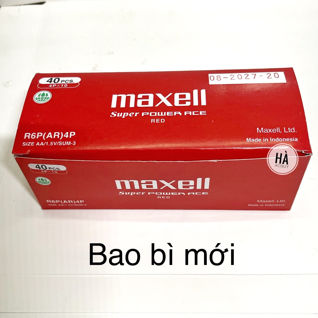 Hộp 40 viên Pin tiểu Maxcell AA
