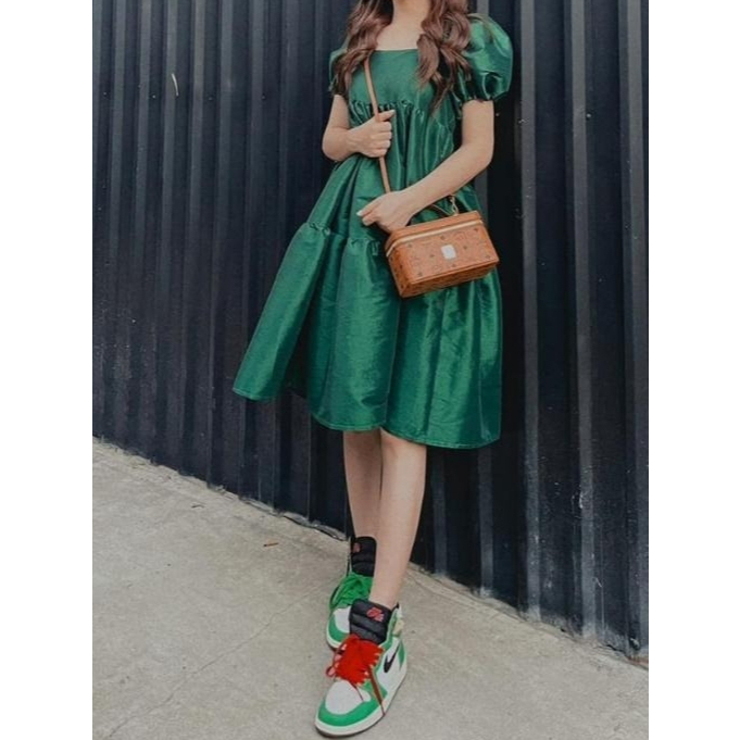 [LAMEES] Váy Babydoll tay phồng dáng xòe - NORA DRESS