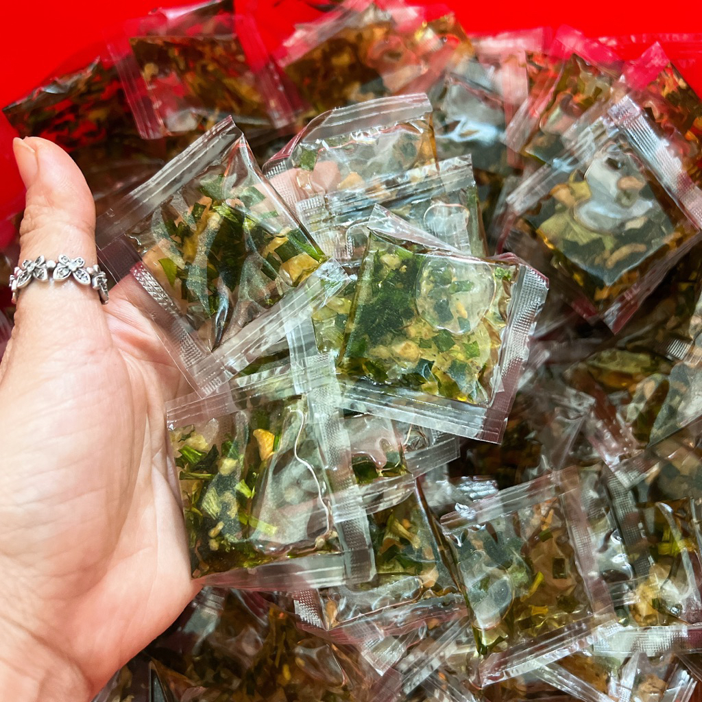 Dầu tỏi hành lá đóng thẻ 5gr (500gr)