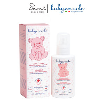 Phấn rôm Babycoccole 0M+ cho bé an toàn cho trẻ sơ sinh dạng nước chiết xuất tinh bột bắp 125ml