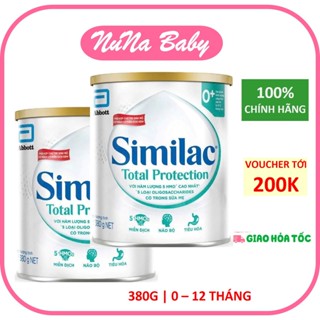  BỘ 2 LON Sữa bột Similac Total Protection số 0+ 380g cho trẻ từ 0 - 12 tháng 