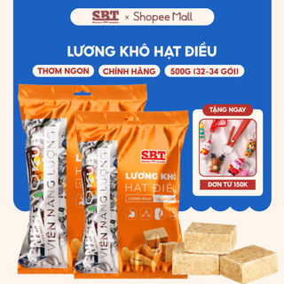  Lương Khô SBT Vị Hạt Điều Loại 500g Cung Cấp Năng Lượng Nhanh Chóng - Lương Khô Chính Hãng SBT 
