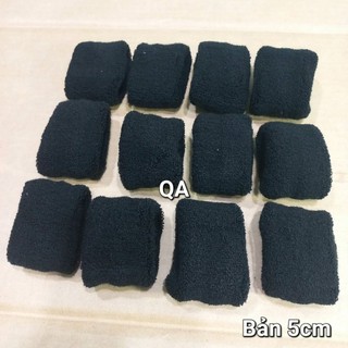 Combo 6 cái Len cột tóc đen/nâu mã 029/033/035 (bản 4cm /4.5cm/5cm)