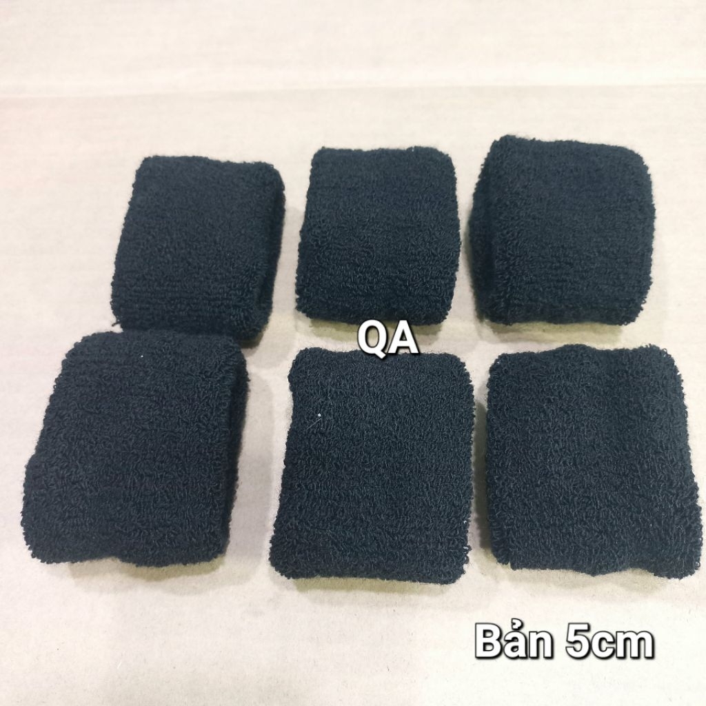 Combo 6 cái Len cột tóc đen/nâu mã 029/033/035 (bản 4cm /4.5cm/5cm)