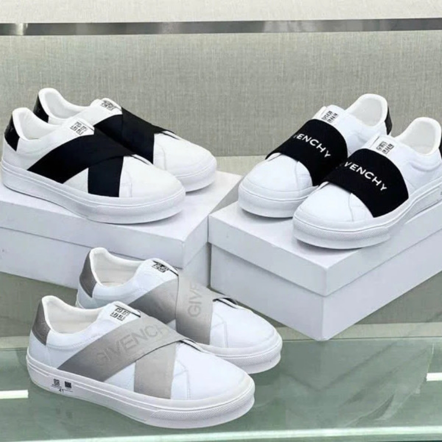 Giày Slipon Nam Họa Tiết Cực Đẹp - Giày Lười Nam G.V.C Cao Cấp