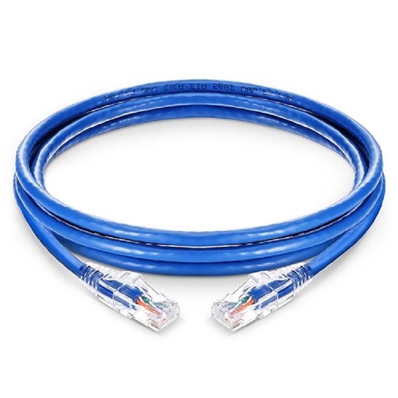 CÁP MẠNG BẤM SẴN 2 ĐẦU Trắng/Xanh Ngẫu Nhiên-DÂY MẠNG CAT6 DÀI 2M/3M/5M/10M-CÁP MẠNG LAN CAT6E LB-LI