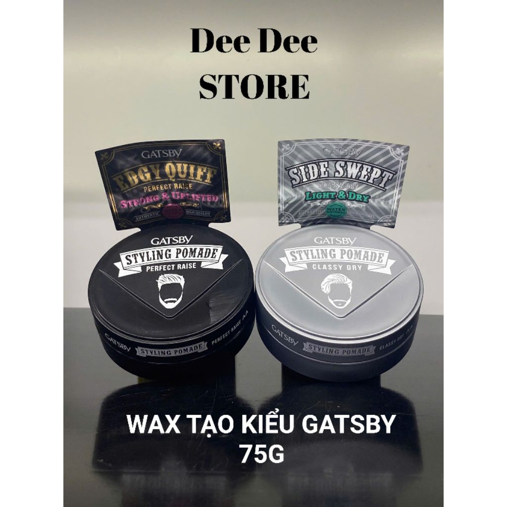 WAX TẠO KIỂU TÓC GATSBY STYLING POMADE 75G