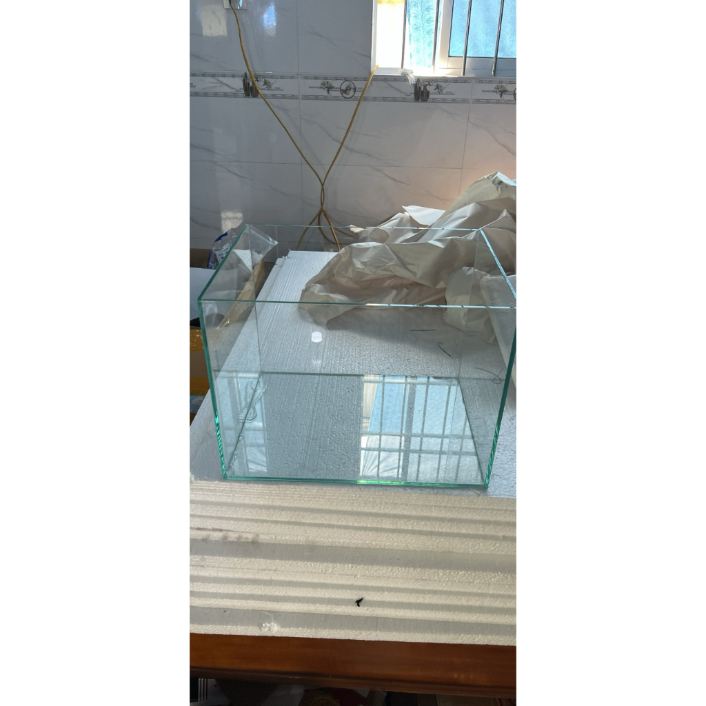 hồ kính 40x30x30 trơn kính 5 li mài tay chỉ ship miền nam và miền trinh
