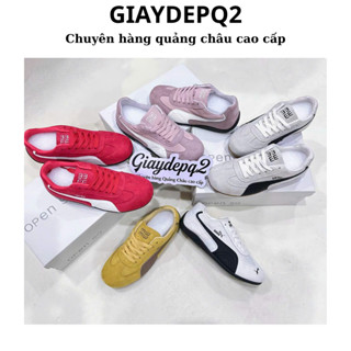 Giày thể thao chất liệu da lộn hot 2025