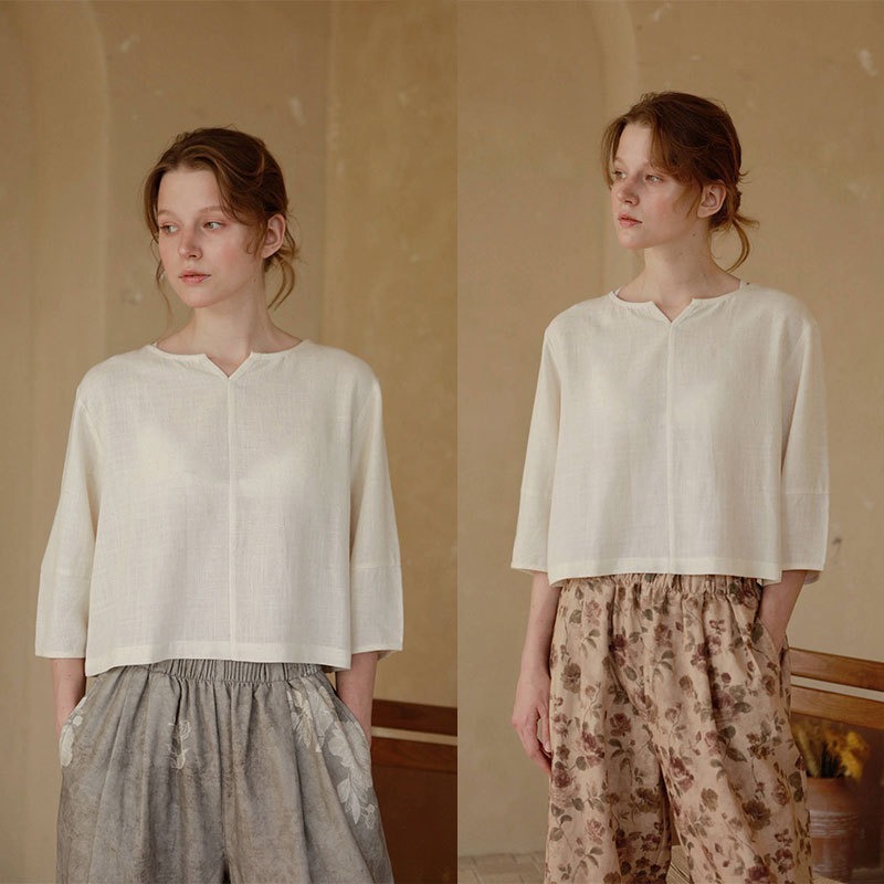 After Bath - Bộ Áo Và Quần Sienna Garden Set - PJ224