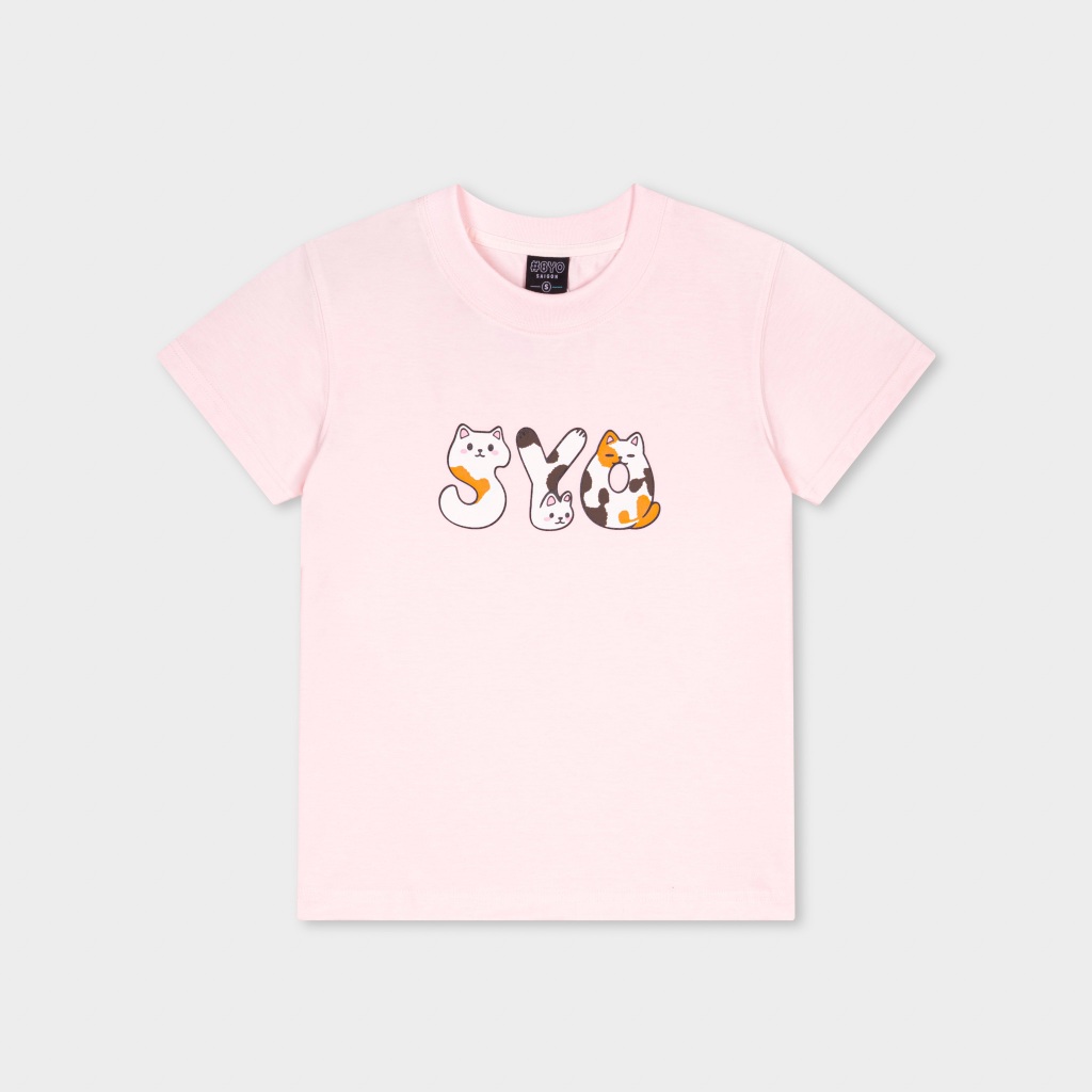 Áo Baby Tee 8YO KITTY Cotton Mềm Mịn Mát - Áo Baby Tee Local Brand Chính Hãng | BigBuy360 - bigbuy360.vn