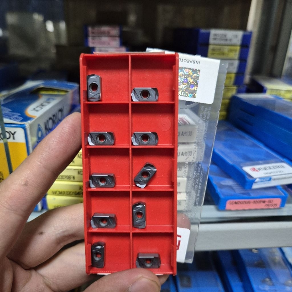 Mảnh Chíp Phay Nhôm DESKA APKT1135 / APKT1604 – Chuyên Dụng Cho Gia Công Nhôm & Nhựa