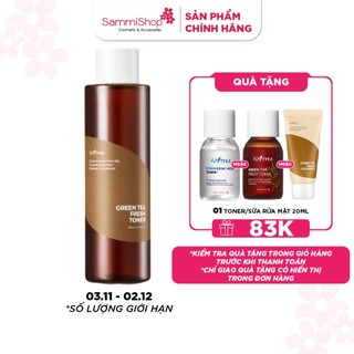  Isntree Nước Hoa Hồng Green Tea Fresh Toner 200ml 