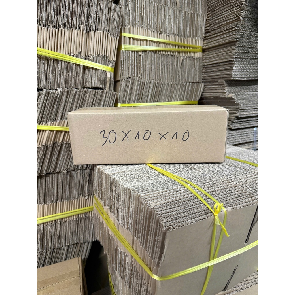 Hộp carton đóng hàng 30x10x10
