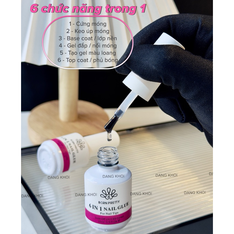 GEL ĐA NĂNG 6IN1 BORN PRETTY 15ml