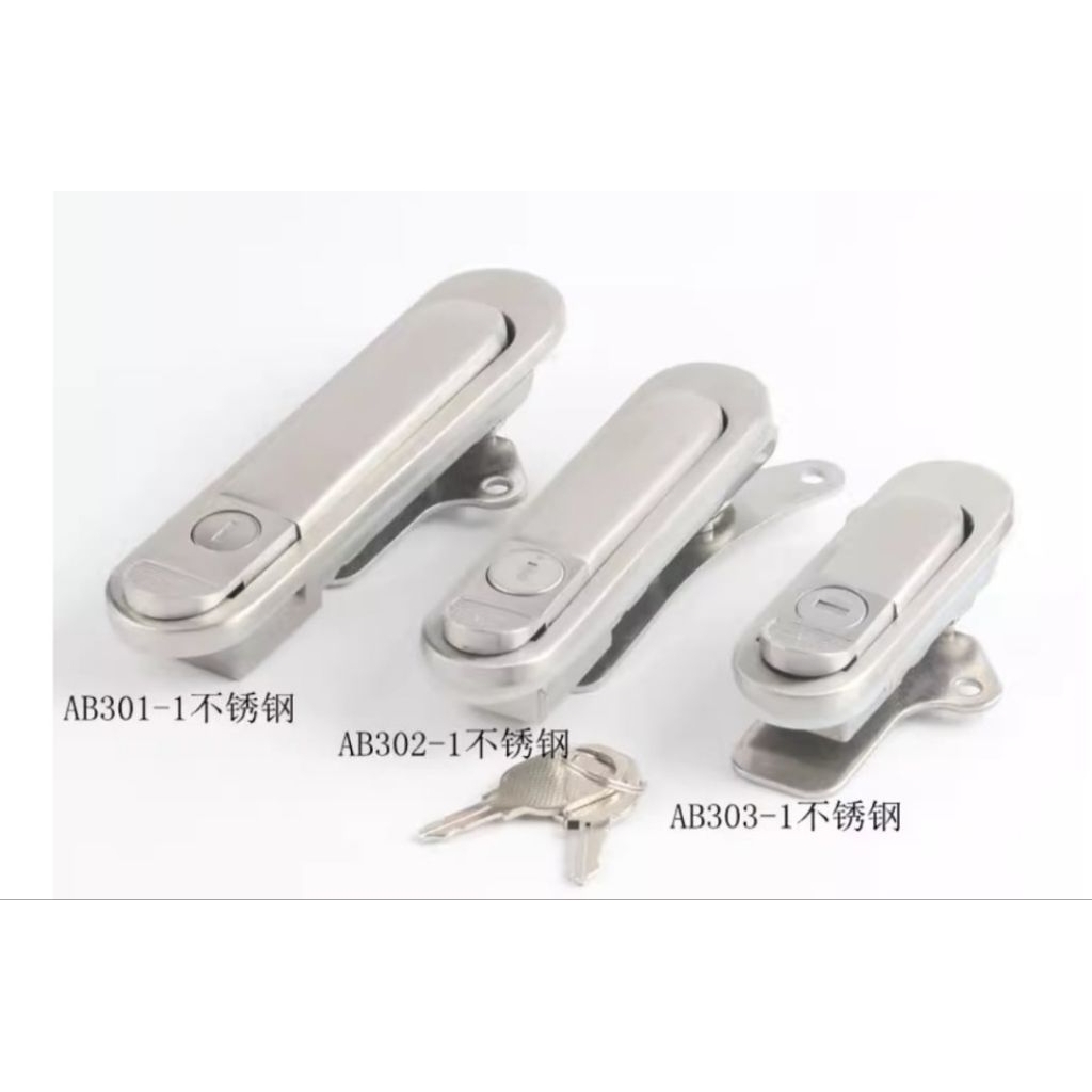 Khóa tủ điện INOX 304 AB301 các loại AB301-1-1, AB301-2-1, AB301-3-1
