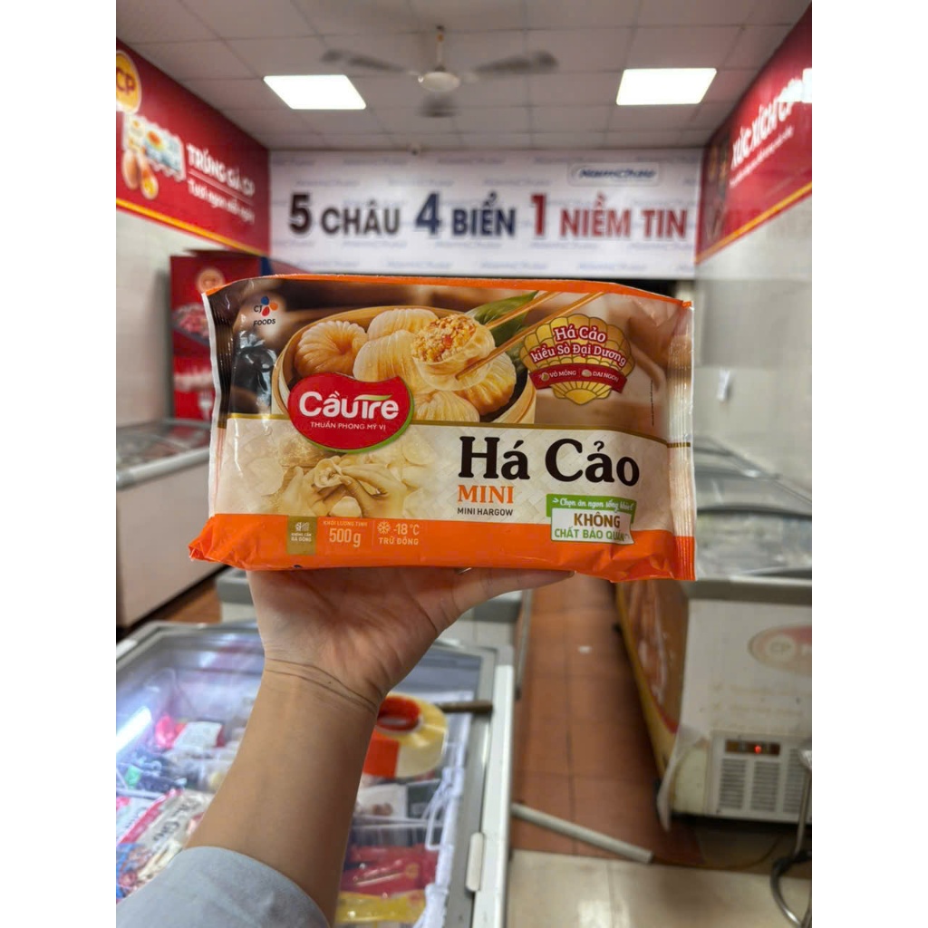 Há cảo mini Cầu Tre gói 500gr [HN giao hỏa tốc] - Ảnh 3