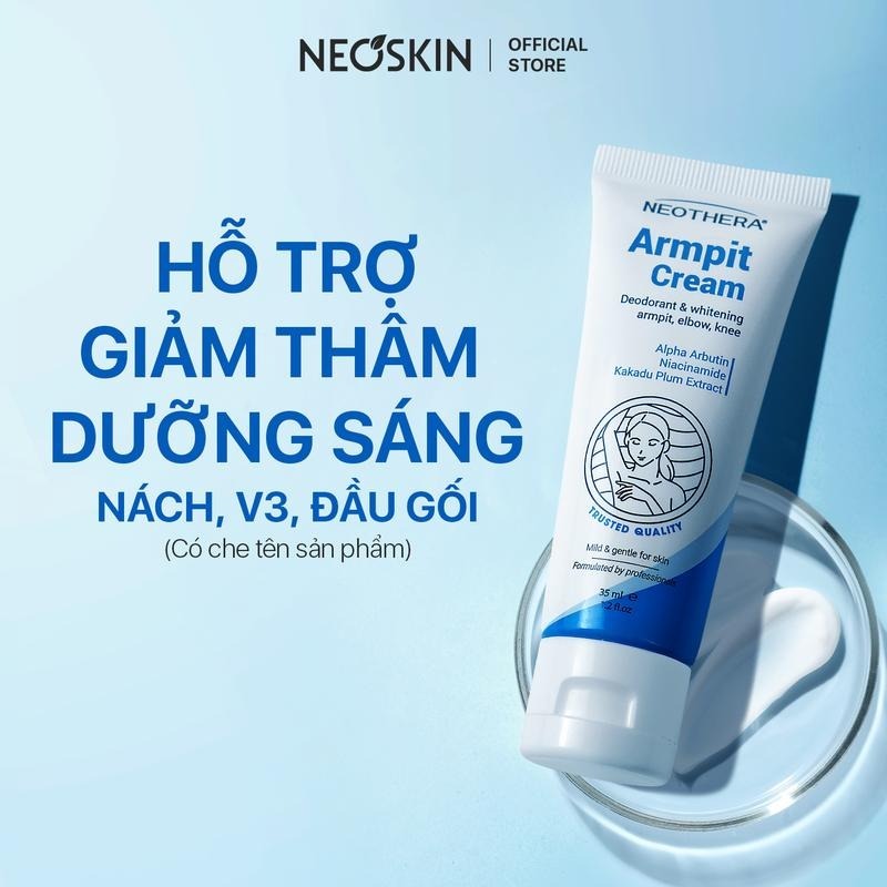 【hot】Kem hỗ trợ giảm thâm ARMPIT Cream dưỡng sáng vùng da nách sạm màu NEOTHERA tuyp 35gr