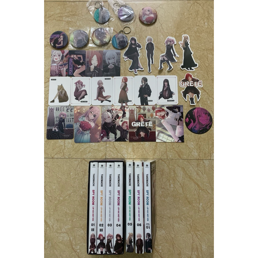 Vở Spy room các pb