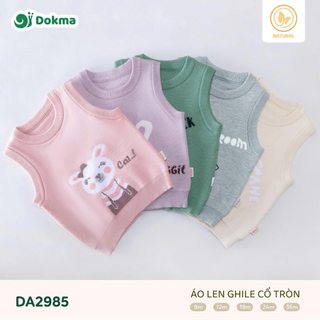 Áo ghile len bé trai, bé gái Dokma DA2985 size 9-36M(6-14kg)