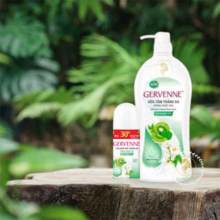 Sữa Tắm Dê Gervenne 1200ml – Tặng Kèm Lăn Khử Mùi Gervenne 65ml