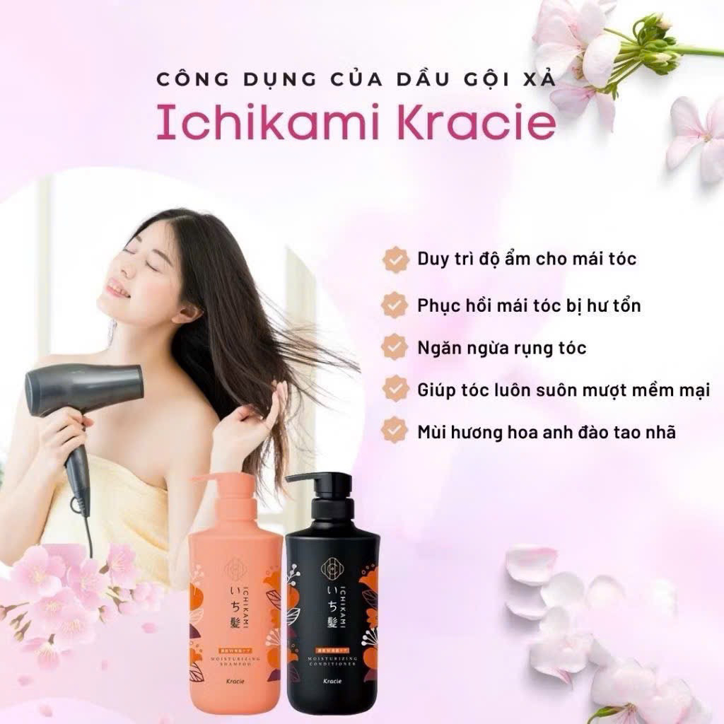 BỘ DẦU GỘI Ichikami Nhật - MẪU MỚI NHẤT
