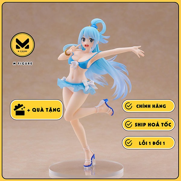 MÔ HÌNH Aqua - Kono Subarashii Sekai ni Shukufuku o 3 - Coreful Figure - Mizugi ver. (Taito) FIGURE 