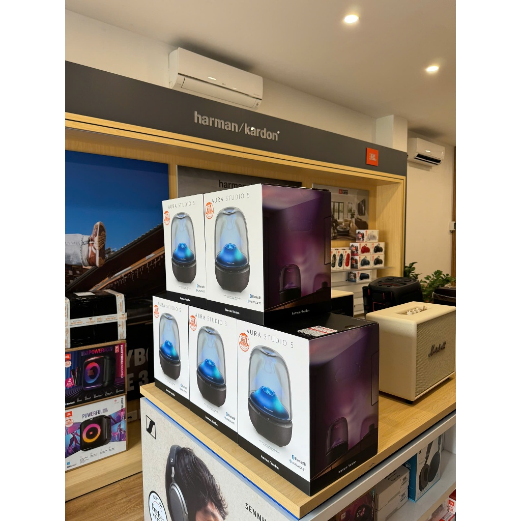 [AURA 5] Loa Bluetooth Harman Kardon Aura Studio 5 Chính Hãng PGI Bảo Hành 12 Tháng. | BigBuy360 - bigbuy360.vn